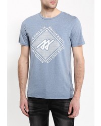 Мужская голубая футболка от Jack &amp; Jones