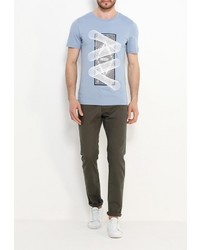 Мужская голубая футболка от Jack &amp; Jones