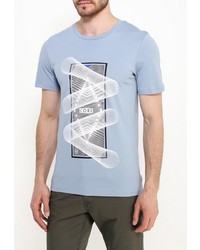 Мужская голубая футболка от Jack &amp; Jones