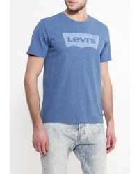 Мужская голубая футболка от Levi's