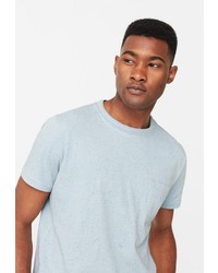 Мужская голубая футболка от Mango Man
