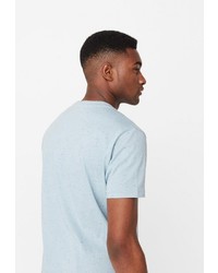 Мужская голубая футболка от Mango Man