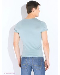 Мужская голубая футболка от Marco Masini