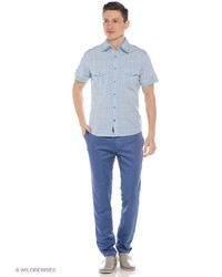 Мужская голубая футболка от Mavango