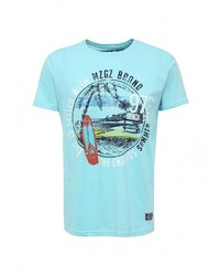 Мужская голубая футболка от Mezaguz