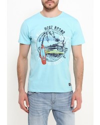 Мужская голубая футболка от Mezaguz