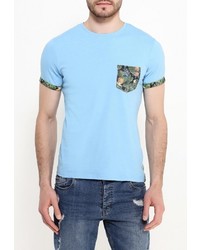 Мужская голубая футболка от Mezaguz