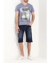 Мужская голубая футболка от Mezaguz