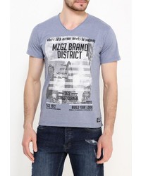 Мужская голубая футболка от Mezaguz