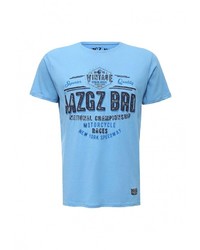 Мужская голубая футболка от Mezaguz