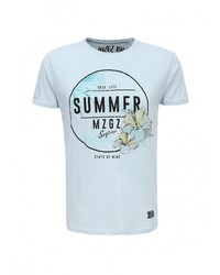 Мужская голубая футболка от Mezaguz