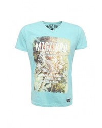 Мужская голубая футболка от Mezaguz