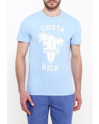 Мужская голубая футболка от Modis