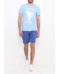 Мужская голубая футболка от Modis