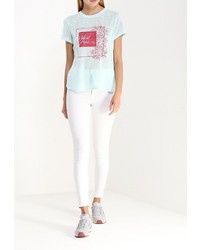 Женская голубая футболка от Modis