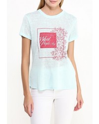 Женская голубая футболка от Modis