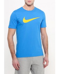 Мужская голубая футболка от Nike
