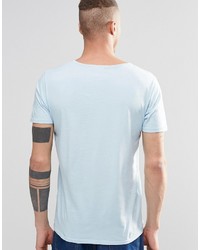 Мужская голубая футболка от Nudie Jeans