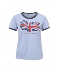 Женская голубая футболка от Pepe Jeans