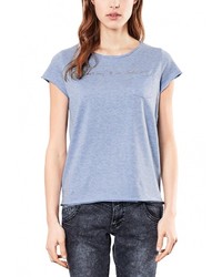 Женская голубая футболка от Q/S designed by