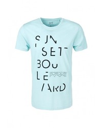 Мужская голубая футболка от Q/S designed by