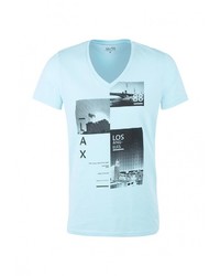 Мужская голубая футболка от Q/S designed by