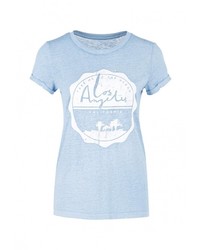 Женская голубая футболка от Q/S designed by