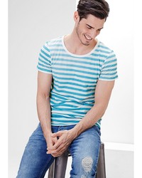 Мужская голубая футболка от s.Oliver