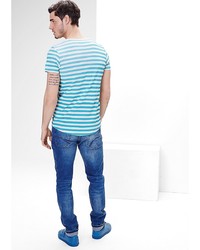 Мужская голубая футболка от s.Oliver