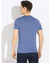 Мужская голубая футболка от Sela