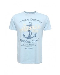 Мужская голубая футболка от Sela