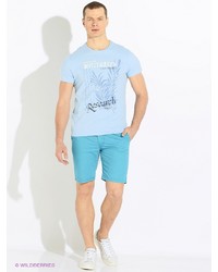 Мужская голубая футболка от Sela