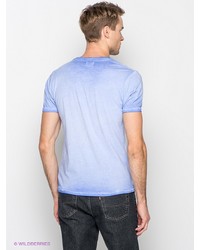 Мужская голубая футболка от Selected