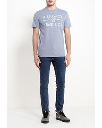 Мужская голубая футболка от Selected Homme