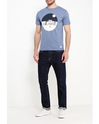 Мужская голубая футболка от SPRINGFIELD