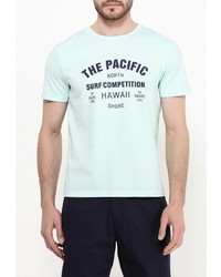 Мужская голубая футболка от Tom Farr