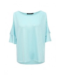 Женская голубая футболка от Tom Farr