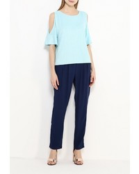 Женская голубая футболка от Tom Farr