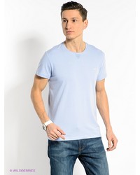 Мужская голубая футболка от Tom Farr