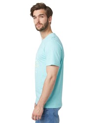 Мужская голубая футболка от Tom Tailor