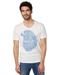 Мужская голубая футболка от Tom Tailor