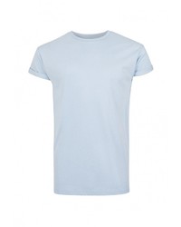 Мужская голубая футболка от Topman