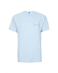 Мужская голубая футболка от Topman