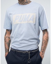 Мужская голубая футболка от Puma