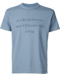 Мужская голубая футболка от VISVIM