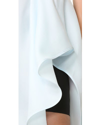 Голубая шелковая юбка от J. Mendel