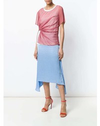 Голубая юбка-миди от Sies Marjan