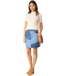 Голубая юбка от Levi's