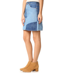 Голубая юбка от Levi's