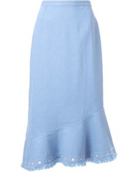Голубая юбка от Saloni